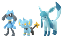 Pokémon Scale World Bandai Sinnoh Lucario en Shinx