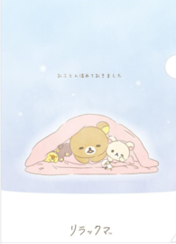 Rilakkuma insteekmap A4 sleepy