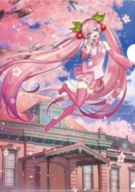 Hatsune Miku Sakura Miku insteekmap Cherry  A4