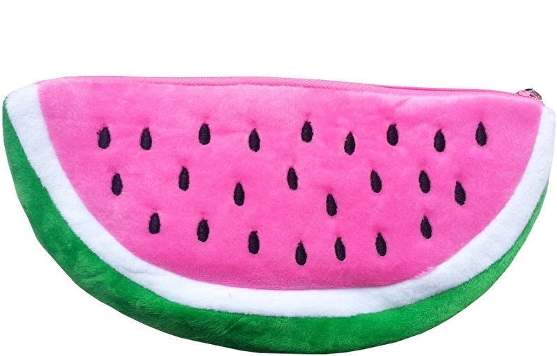 Spelen met berekenen Oneindigheid Roze Watermeloen etui | Etui | Let's Go Kawaii