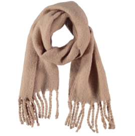 Sarlini lange gebreide Sjaal Mabel | Beige Pink