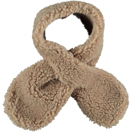 Sarlini | Baby doorsteek sjaaltje van Teddy | Camel 6-12 mnd