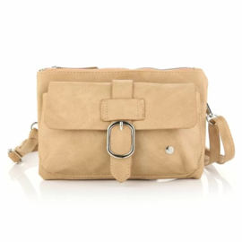 Stijlvol naturel crossbody tasje BG612