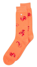 Alfredo Gonzales | Sea Critters Donkersalmon/Rood Socks