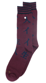 Alfredo Gonzales | Socks Good Life Jp, Bordeaux Socks XS 35-37