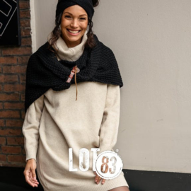 LOT83 | Knitted fijn gebreide lange sweater | Britt Offwhite