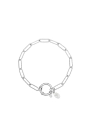 Armband Chain Beau Zilverkleurig