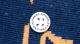 Alfredo Gonzales | Good Life Jp, Blauw/Khaki socks XS 35-37