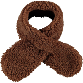 Sarlini | Baby doorsteek sjaaltje van Teddy | Mid Brown