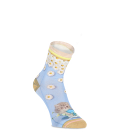 XPooos | Dames Short Sock Daisy 71036