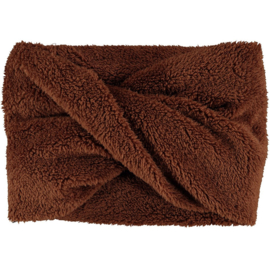 Sarlini | Snood Ronde Midbrown Dames colsjaal | Teddy