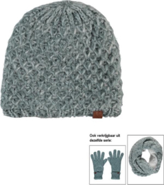 Sarlini Knitted Wintermuts IJsblauw