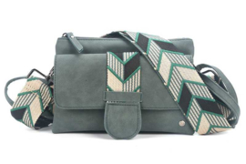 Crossbody tasje Milaan 8251 Groen