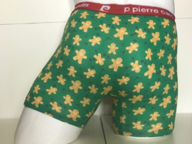 Pierre Cardin Heren Boxershort Kerst | Gingerbread maat L