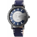 Exellanc herenhorloge blauw 043