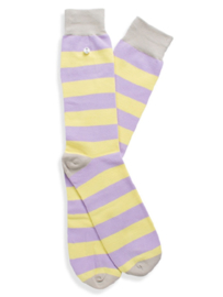 Alfredo Gonzales | Stripes Yellow/Purple Socks S 38-41