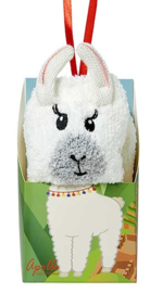 Giftbox huissokken Alpaca wit