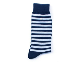 Alfredo Gonzales Socks Stripes Blue Melee/Navy XS 35-37