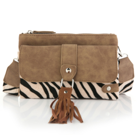 Crossbody tasje BG574 Zebra khaki