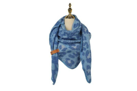 Blauwe Zillertal sjaal