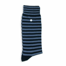 Alfredo Gonzales | Stripes Black/Grey Socks