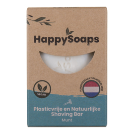 HappySoaps Shaving Bar Munt