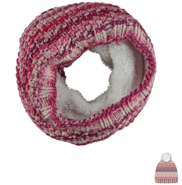 Sarlini | Meisjes Gebreide Snood | Colsjaal Roze | Kate