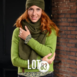 LOT83 | Fijn gebreid Cardigan Vest | Amy Green