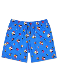 Happy Socks Hibiscus Long Swim Shorts XL