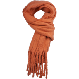 LOT83 | Lange Dames sjaal | Kaat Design 22 | Brique Rose