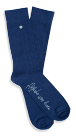 Alfredo Gonzales | Classic Pencil Navy Socks S 38-41