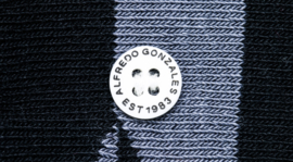 Alfredo Gonzales | Stripes Offset Zwart/Grijs Socks XS 35-37