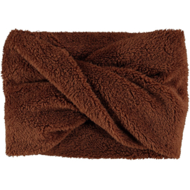 Sarlini | Meisjes Snood | Colsjaal van Teddy | Brown | 2-4 jaar