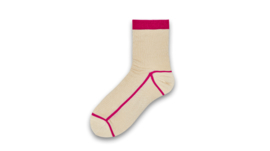 Happy Socks Hysteria Lily Rib Ankle Sock, Maat 36-41
