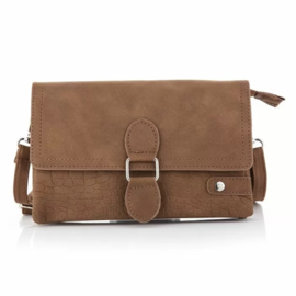 Crossbody/schoudertasje Camel 572