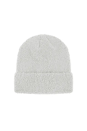 Lichtgrijze basic beanie