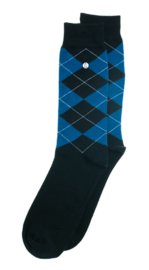 Alfredo Gonzales | Wall Street Black & Blue socks