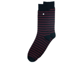 Alfredo Gonzales | Stripes Navy/Bordeaux Socks XS 35-37