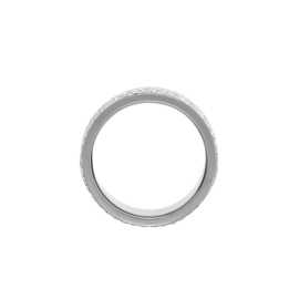 Ring Elodie zilverkleur RVS/Kristallen