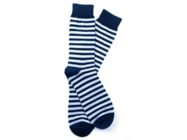 Alfredo Gonzales Socks Stripes Blue Melee/Navy XS 35-37