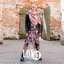 LOT83 | Royale driekhoek - triangle sjaal | Nina Pink