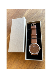 Cadeau/opbergbox horloge