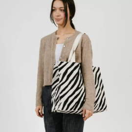 Shopper /strandtas Zebra