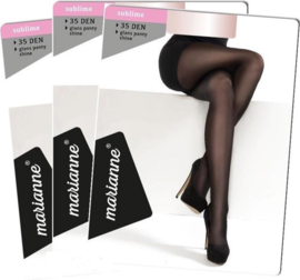 Marianne | Panty | 3 Pack | 35 Denier Muskaat