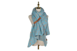 Blauwe Lenk sjaal