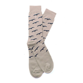 Alfredo Gonzales | The Birds Beige/Black Socks