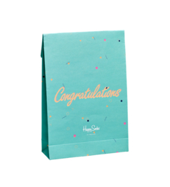 Happy Socks Gift Bag Congratulations