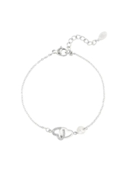 Armband Forever Hearts zilverkleurig