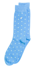 Alfredo Gonzales | Stars Licht blauw Socks