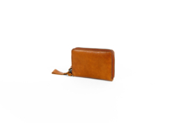 Bag2Bag compacte wallet Granby cognac